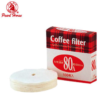 咖啡,咖啡機,咖啡豆,咖啡購物平台,網路咖啡購物中心,咖啡豆專賣店,咖啡器具&咖啡用品,濾紙//濾器//濾布//濾杯-丸型濾紙 80A 直徑80mm(虹吸用)