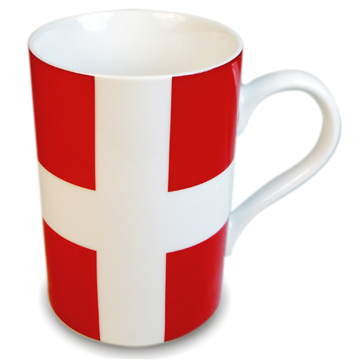 咖啡,咖啡機,咖啡豆,咖啡購物平台,網路咖啡購物中心,咖啡豆專賣店,咖啡杯專櫃,大馬克杯-丹麥國旗馬克杯