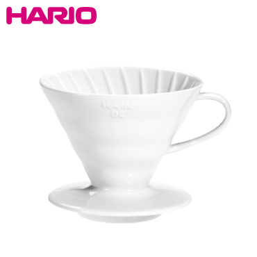 咖啡,咖啡機,咖啡豆,咖啡購物平台,網路咖啡購物中心,咖啡豆專賣店,咖啡器具&咖啡用品,濾紙//濾器//濾布//濾杯-Hario VDC-02W 陶瓷濾杯