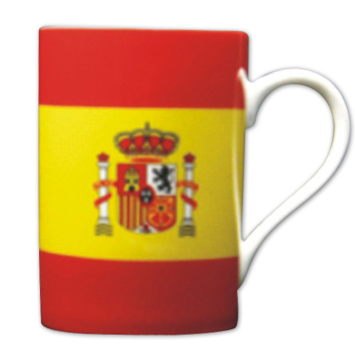 咖啡,咖啡機,咖啡豆,咖啡購物平台,網路咖啡購物中心,咖啡豆專賣店,咖啡杯專櫃,大馬克杯-西班牙國旗馬克杯