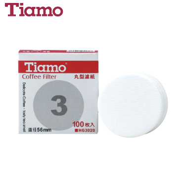 咖啡,咖啡機,咖啡豆,咖啡購物平台,網路咖啡購物中心,咖啡豆專賣店,咖啡器具&咖啡用品,濾紙//濾器//濾布//濾杯-Tiamo #3丸形濾紙