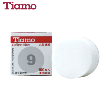 咖啡,咖啡機,咖啡豆,咖啡購物平台,網路咖啡購物中心,咖啡豆專賣店,咖啡器具&咖啡用品,濾紙//濾器//濾布//濾杯-Tiamo 68mm丸型濾紙